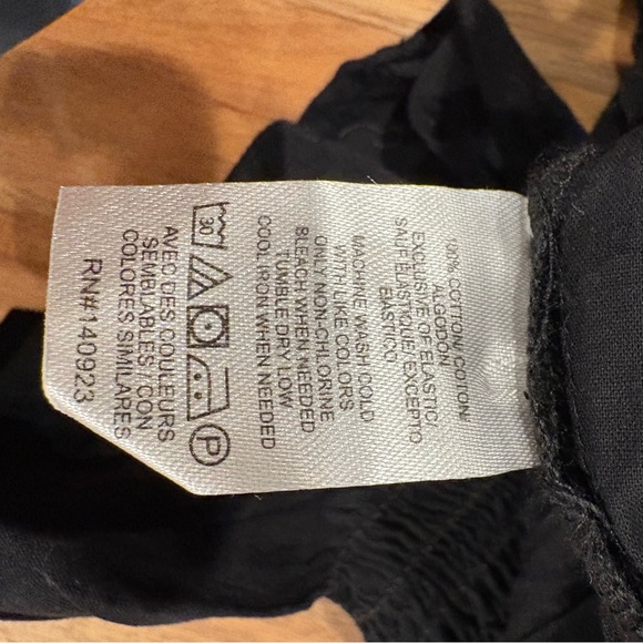 LOFT Black Ruffled Jumpsuit - Picture 7 of 8